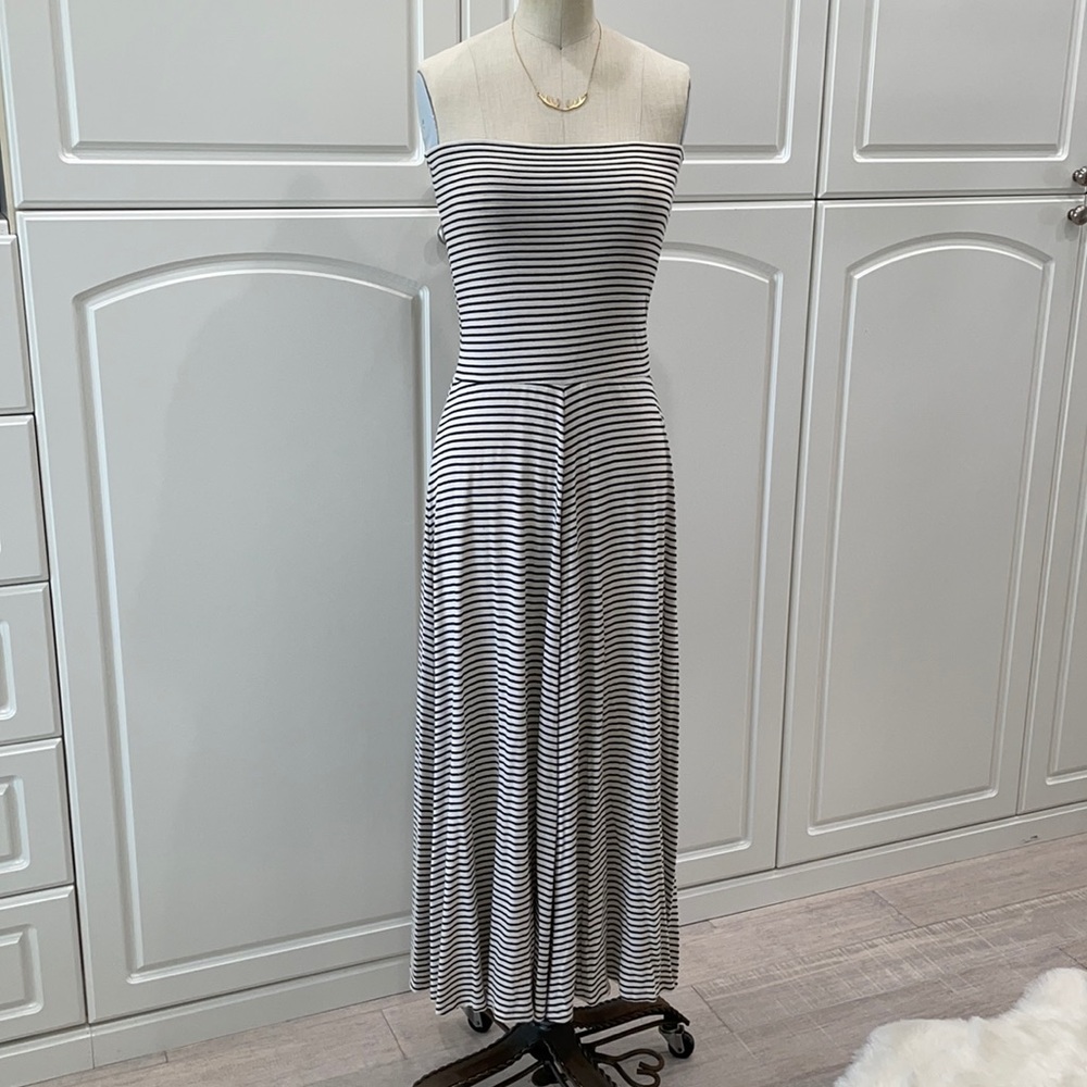 Stripes Maxi Dress